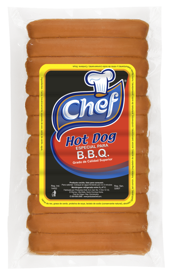 HOT DOG ESPECIAL PARA BBQ CHEF
