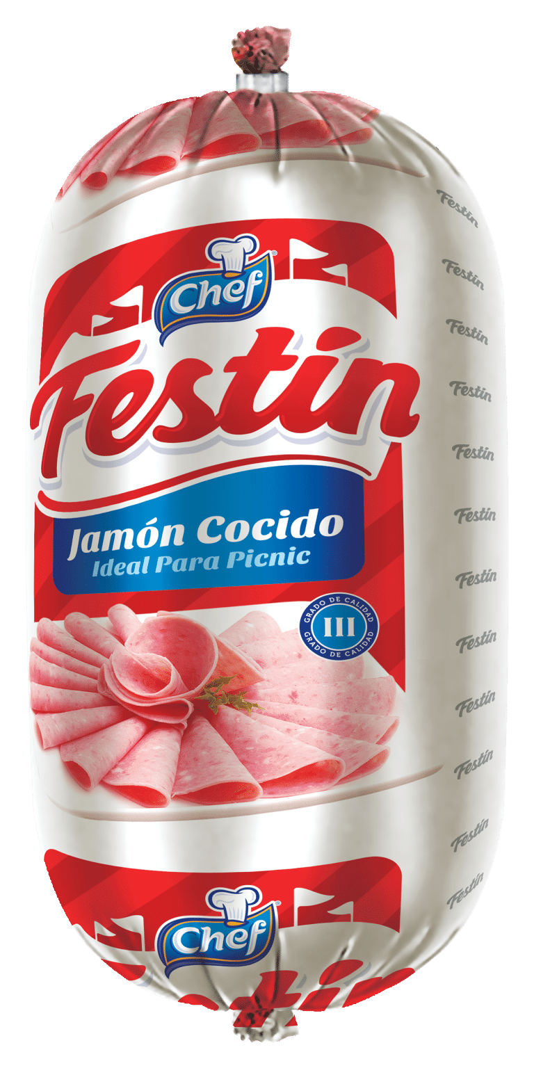 PRODUCTOS CHEF - JAMÓN COCIDO FESTÍN