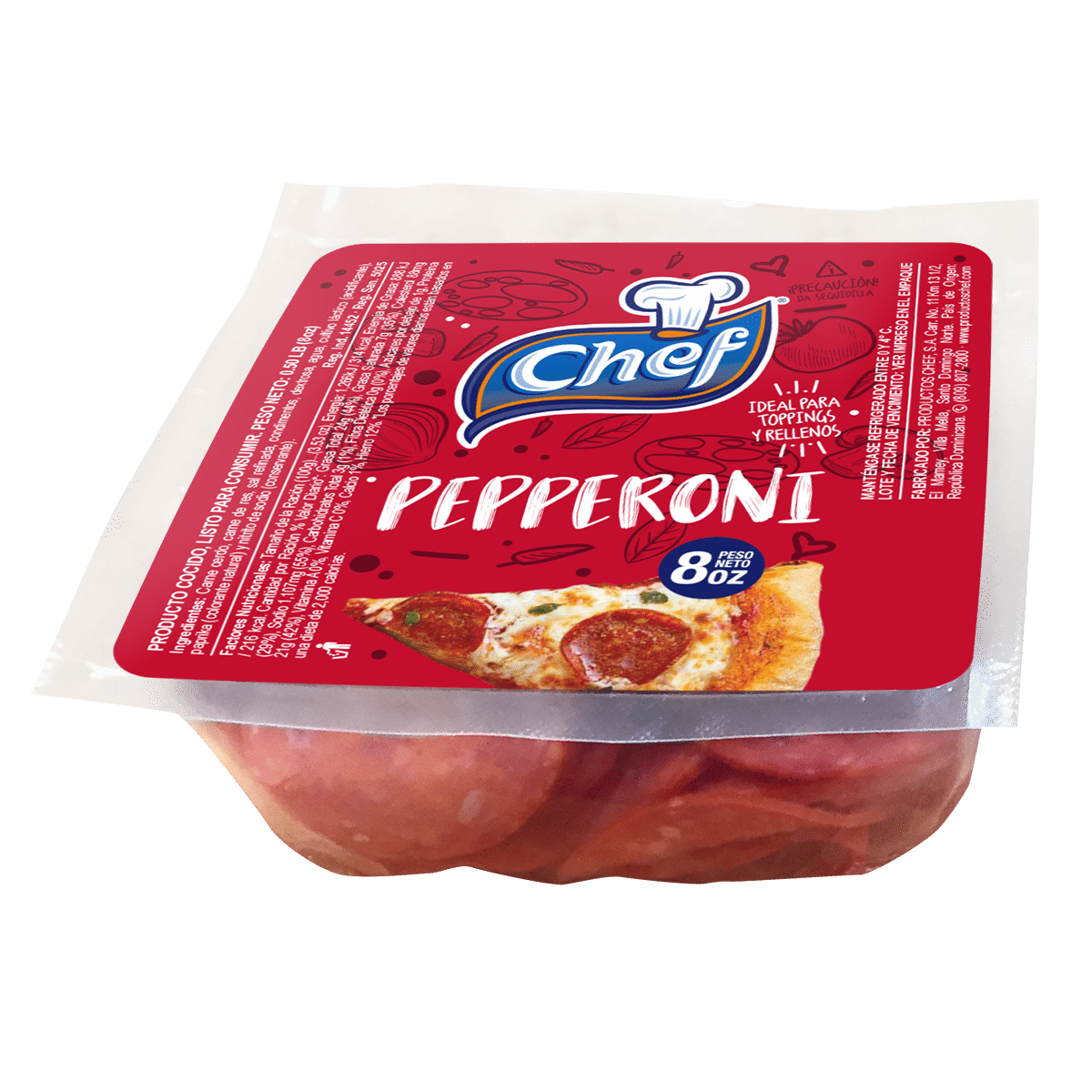 PEPPERONI REBANADO