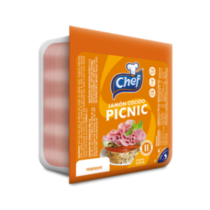 JAMÓN COCIDO PICNIC REBANADO