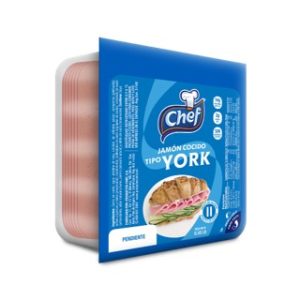 JAMÓN COCIDO TIPO YORK REBANADO