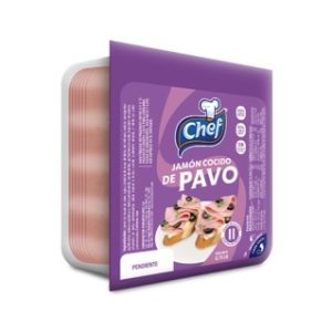 JAMÓN COCIDO DE PAVO REBANADO