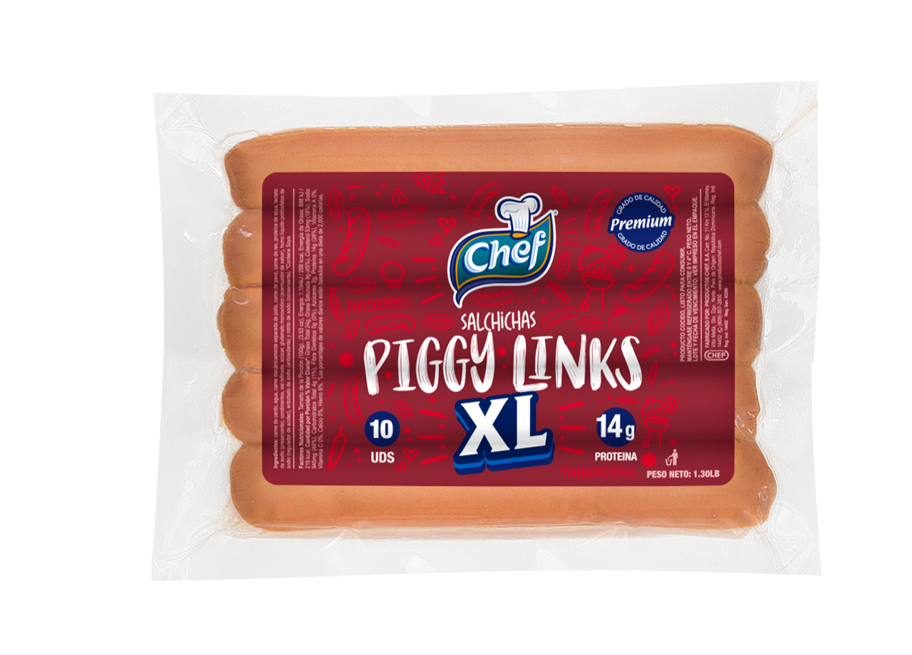 SALCHICHAS PIGGY LINKS XL